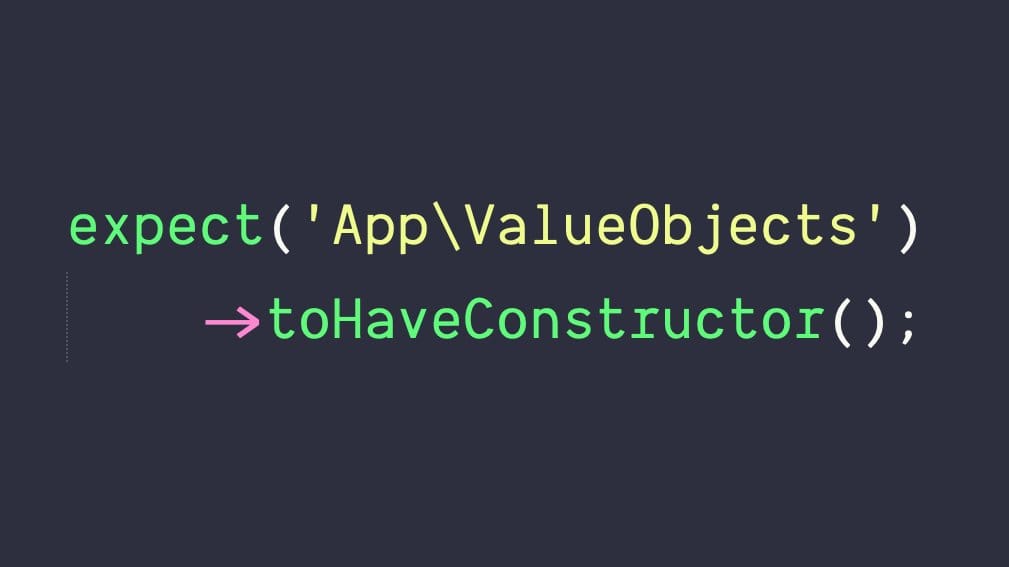 PestPHP `toHaveConstructor()` and `toHaveDestructor()` Expectations