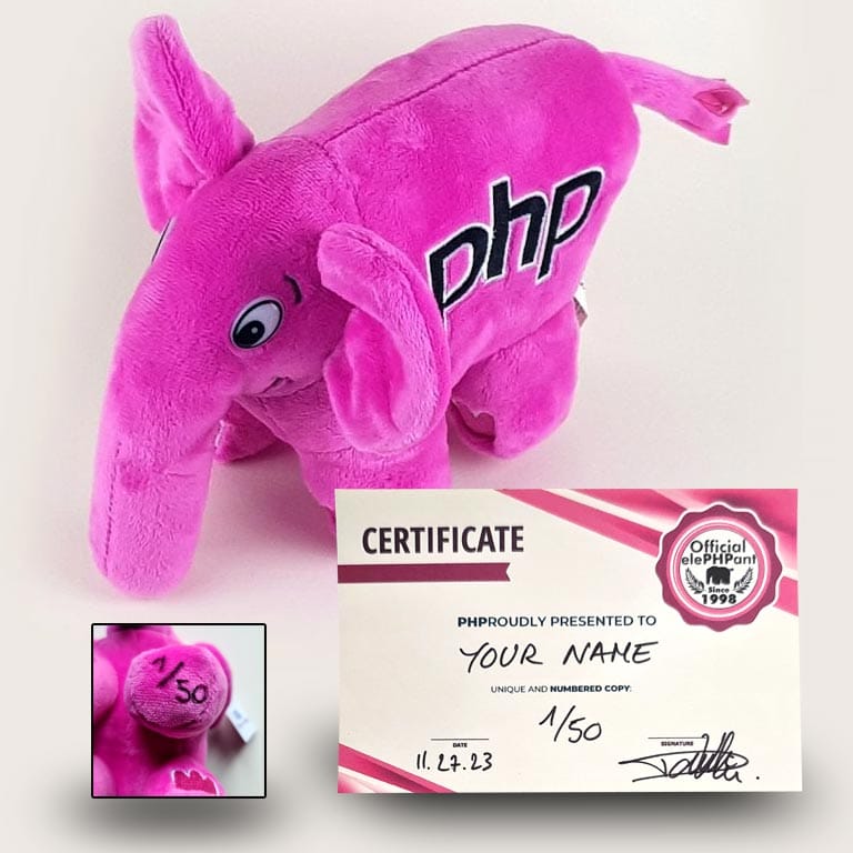 I acquired a rare OpenGoodies Pink Elephpant